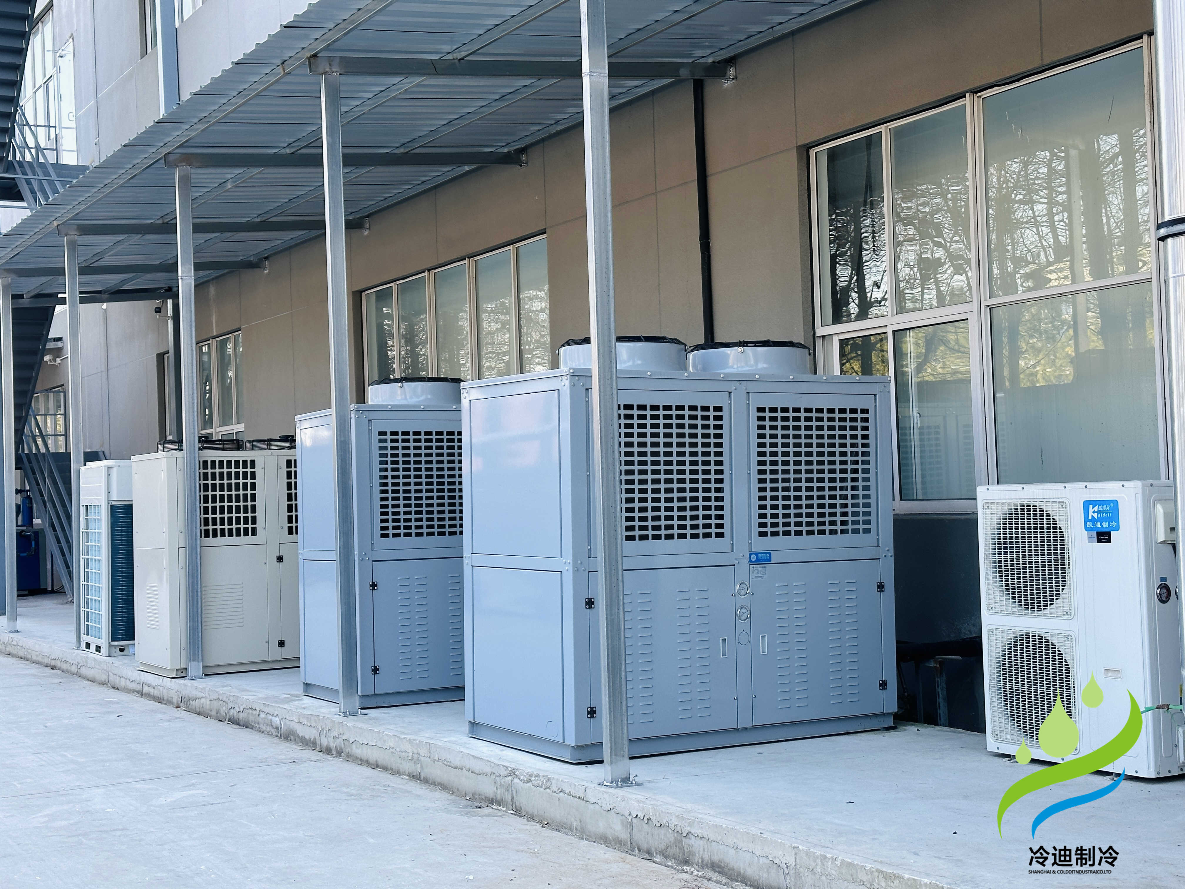 江蘇勝宇3000立方生物醫(yī)藥冷庫建造案例(圖5) 醫(yī)藥冷庫機組